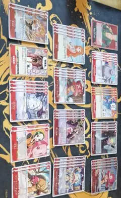ワンピース カードゲーム 赤ゾロ　デッキパーツ