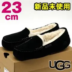 アグ アンスレー モカシン レディース スニーカー スリッポン ブラック 23