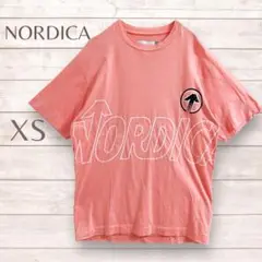 NORDICA ノルディカ　Tシャツ　ピンク　綿100% ふるじょ　海　サーフ