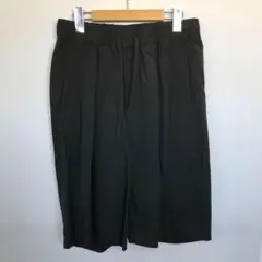 W131 wjk solid wide shorts ブラック M
