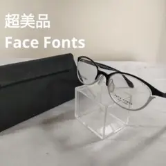 236 未使用　Face Fonts FF-304-01　メガネ　デモレンズ