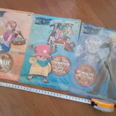 ONE PIECE クリアファイル 3枚セットバラ売りOK
