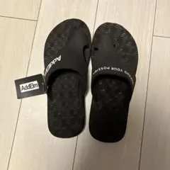 AddElm ブラック ビーチサンダル 未使用 タグ付き 新品