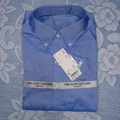 【未使用】UNIQLOメンズ　ファインクロス　オックスフォードシャツ　Mサイズ