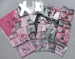 即購入可　happyくじ メロクロ マイメロ クロミ　19点セット