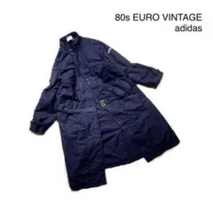 80sユーロビンテージadidasアディダスバルマカーンコートXLオーバーサイズ