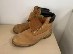 Timberland ベージュ ワークブーツ