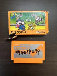 s28 ファミコンソフト　マリオブラザーズ 箱破損あり