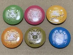 とっとこハム太郎 ミニ缶バッジ 中古品 合計6点