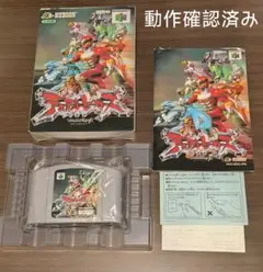 【希少】デュアルヒーローズ　ソフト・箱・説明書付き
