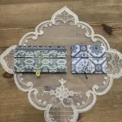 蛇腹ファイル　セット　まとめ　コラージュ　ハンドメイド
