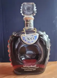X.O. ブランデー 流線型ボトル　1899年 CATON XO 特級 カトン ブランデー 洋酒 ビンテージ レア - メルカリ