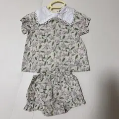 ニノ　nino 花柄　セットアップ　80cm