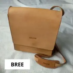 BREE ヌメ革 ショルダーバッグ