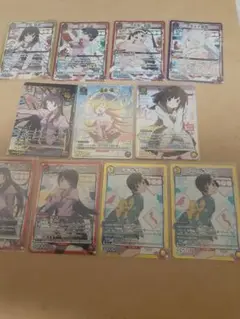ユニオンアリーナ 物語シリーズ パラレル　3枚　SR8枚　まとめ売り