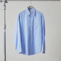 NVRFRGT　GARMENTDYEDDOBBYSTRIPEDSHIRTサイズ1