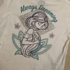 GU アラジン ジャスミン S 半袖 Tシャツ ホワイト ディズニー