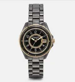 コーチ COACH レディース プレストン スポーツ ウォッチ ブラック