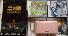 ニンテンドーDS ピンク 本体 + ゲームソフトセット