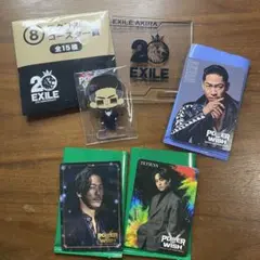 EXILE AKIRA TETSUYA 小林直己　フォトカード　コースター