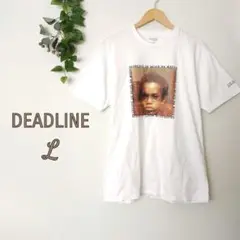 DEADLINE デットライン◇L◇メンズ半袖プリントTシャツ コットン