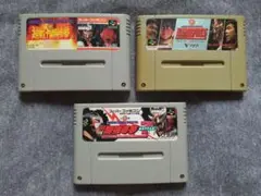 【SFC】'95闘強導夢BATTLE7 他（新日本プロレスシリーズ3 作セット）
