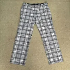 NIKE GOLFチェック柄パンツ W86×L73