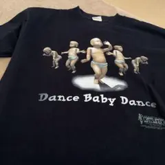 90s ダンシングベイビー　ブラック　XL Tシャツ　ムービー　ヴィンテージ