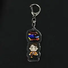 F1 グッズ ピアストリ ストラップ アクリルキーホルダー
