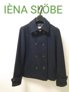 IÈNA SLÖBE 美品 ネイビー ショート Pコート