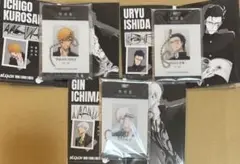 BLEACH 韓国　ソウル　学生証　キーホルダー　一護　石田　ギン　3点セット
