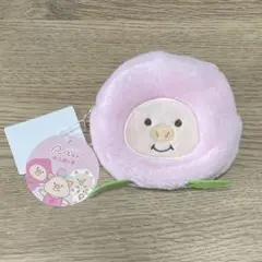 内藤デザイン研究所 ぷーとん ミニポーチ 桃 もも