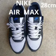 NIKE AIR MAX 28cm ホワイト/ブラック/ブルー