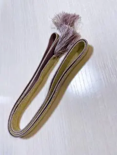 未使用☆ 帯締め 薄紫と金色