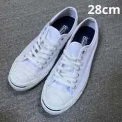 コンバース ジャックパーセル 白 28cm