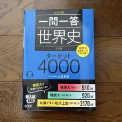一問一答 世界史 ターゲット4000