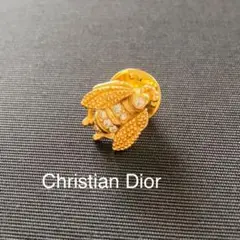 美品 Christian Dior ピンブローチ 蜂