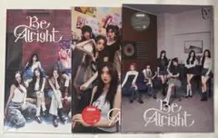 IVE be alright CD 3形態セット