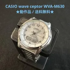 CASIO 腕時計 wave ceptor / WVA-M630 ※動作品