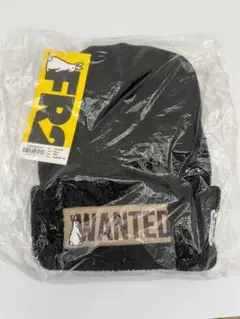 【未使用】FR2 ブラックニット帽 WANTED アニメワンピース　コラボ