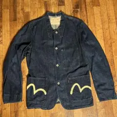 激レア EVISU エヴィス エビス デニムカバーオール Gジャン 古着