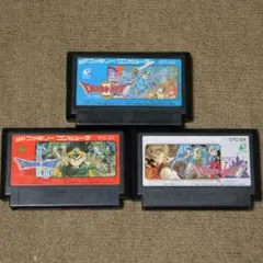 FC　ドラゴンクエスト2～4　ファミコンソフト