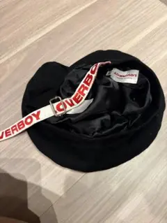 LOVERBOY 黒色 ベレー帽 Mサイズ　HIYADAM着用