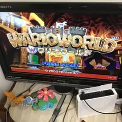 ワリオワールド ゲームキューブ 起動確認済み