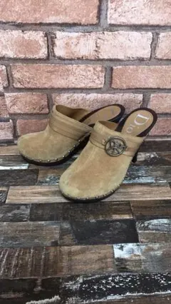 Dior レディース サンダル スウェード サイズ36 23cm ベージュ