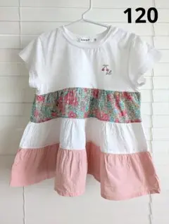 【スラップスリップ】半袖Tシャツ　デザインTシャツ　120cm　【状態良好】