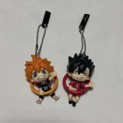 こんにち輪!フィギュアマスコット　ハイキュー‼︎ 日向翔陽　黒尾鉄朗　2個セット