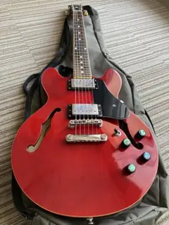 中古エピフォンエレキギター ES-339pro　チェリー 純正ハードケース 中古エピフォンエレキギター ES-339pro チェリー 純正ハード