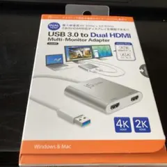 USB3.0 to Dual HDMI Multi-MonitorAdapter