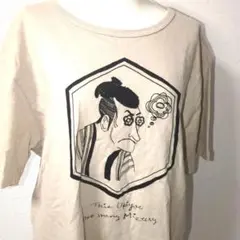 写楽" リサイクルコットンTee完売品Lフリーレイジ　free rage 浮世絵